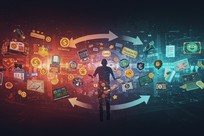 The Evolution of Rewards in Video Games: From High Scores to Virtual Economies