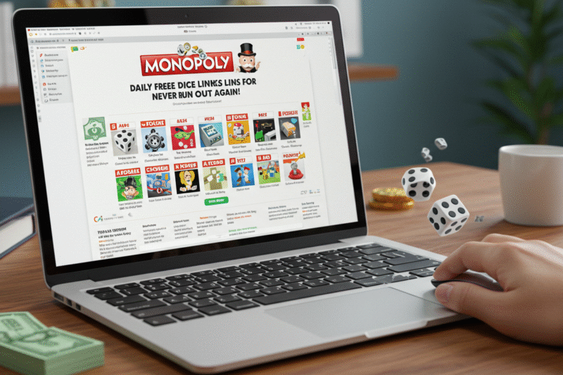 Daily Free Dice Links for Monopoly GO: Never Run Out Again!