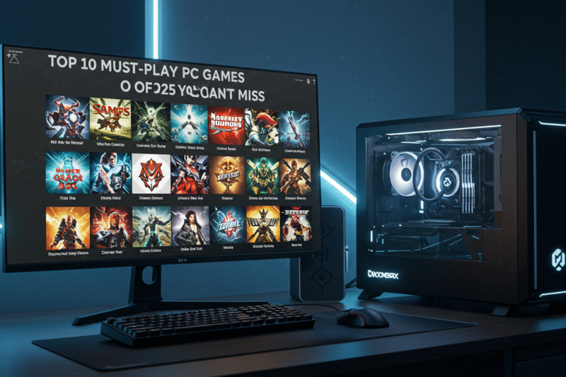 Top 10 Must-Play PC Games of 2025 You Can’t Miss